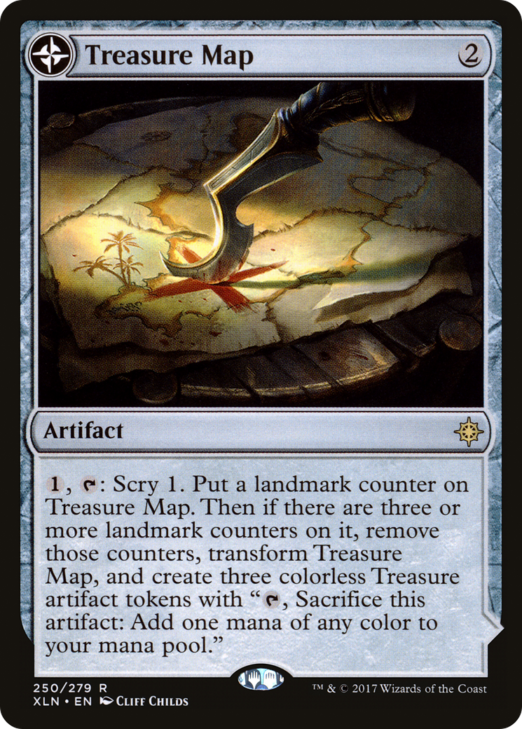 Treasure Map // Treasure Cove [Ixalan] Foil