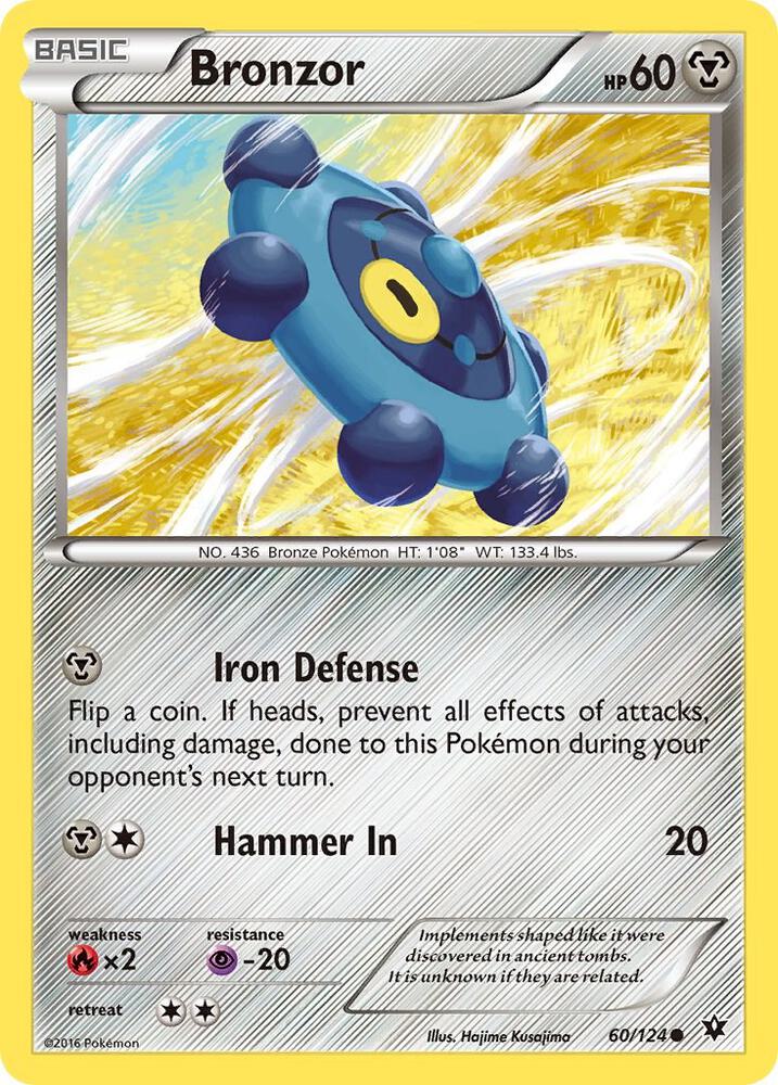Bronzor 60/124 (XY - Fates Collide) 