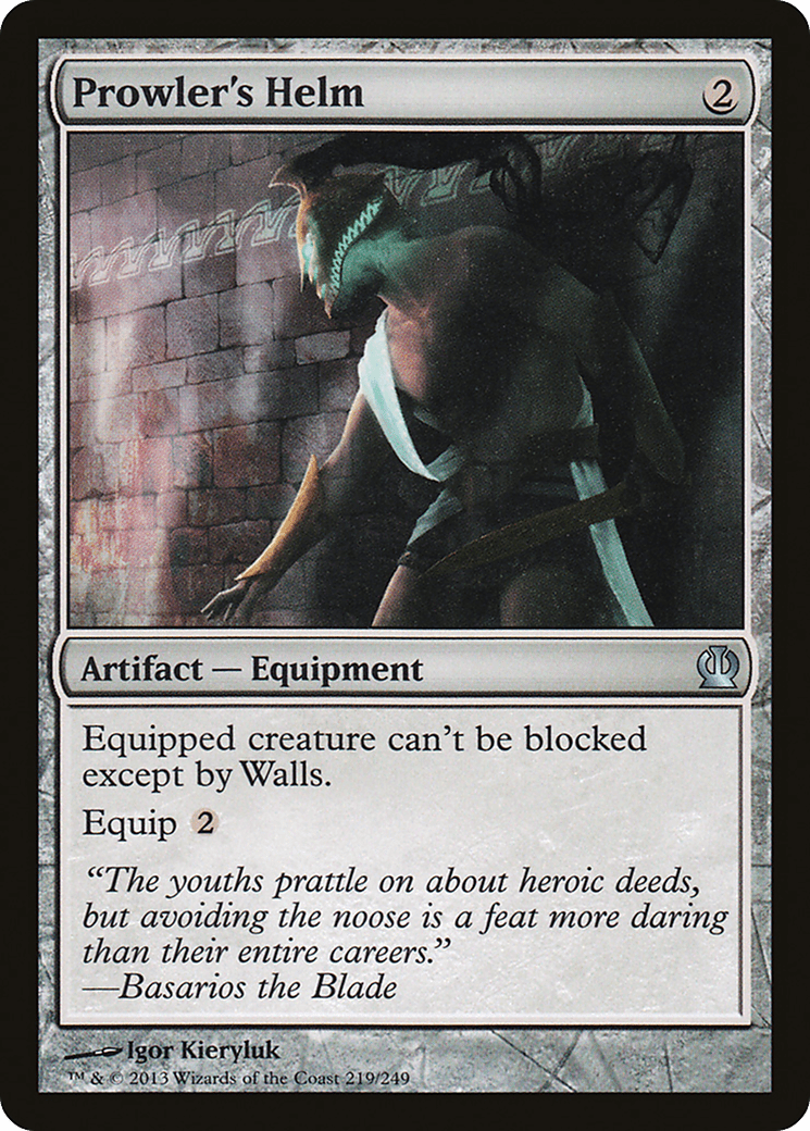 Prowler's Helm [Theros] Foil