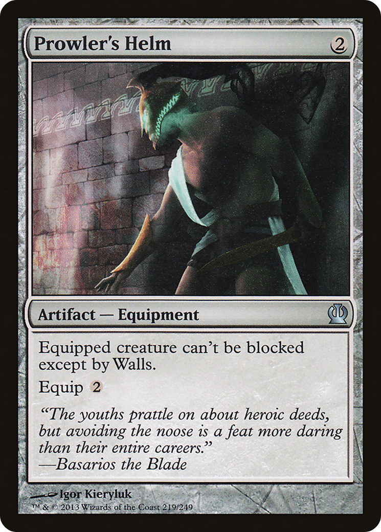 Prowler's Helm [Theros] Foil