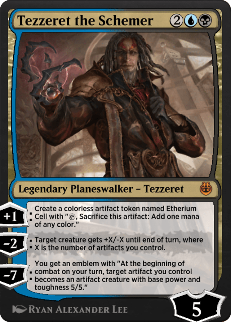 Tezzeret the Schemer (KLR-209) - Kaladesh Remastered