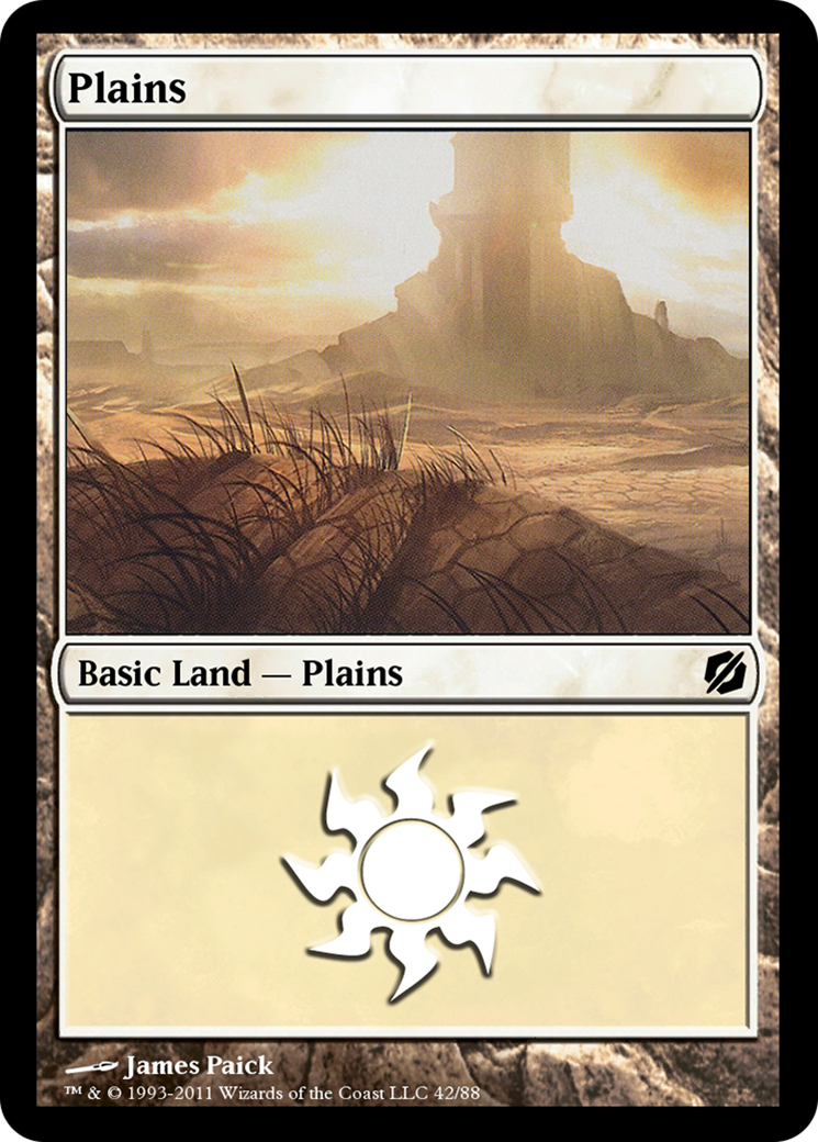 Plains (TD2-042) - Duel Decks: Mirrodin Pure vs. New Phyrexia