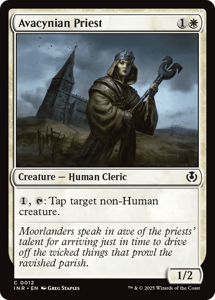 Avacynian Priest (-012) [Innistrad Remastered]