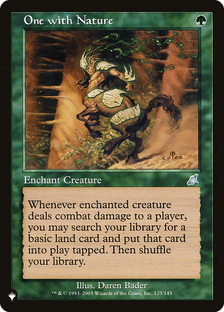 One with Nature |  (SCG-125) [The List]