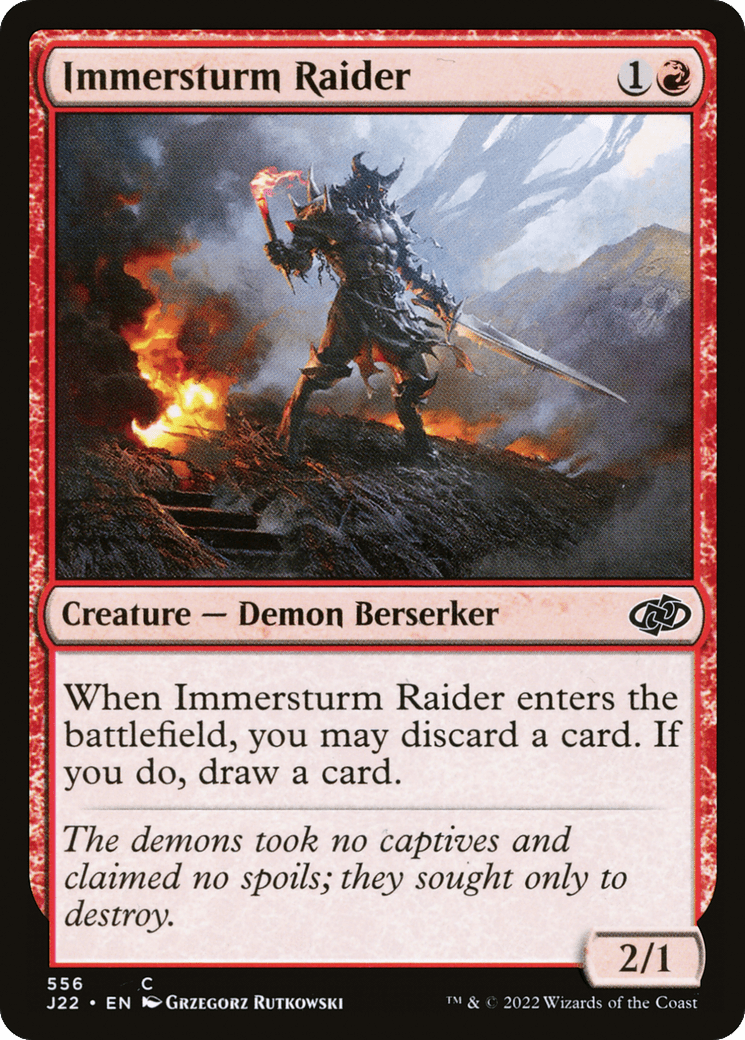 Immersturm Raider [Jumpstart 2022]