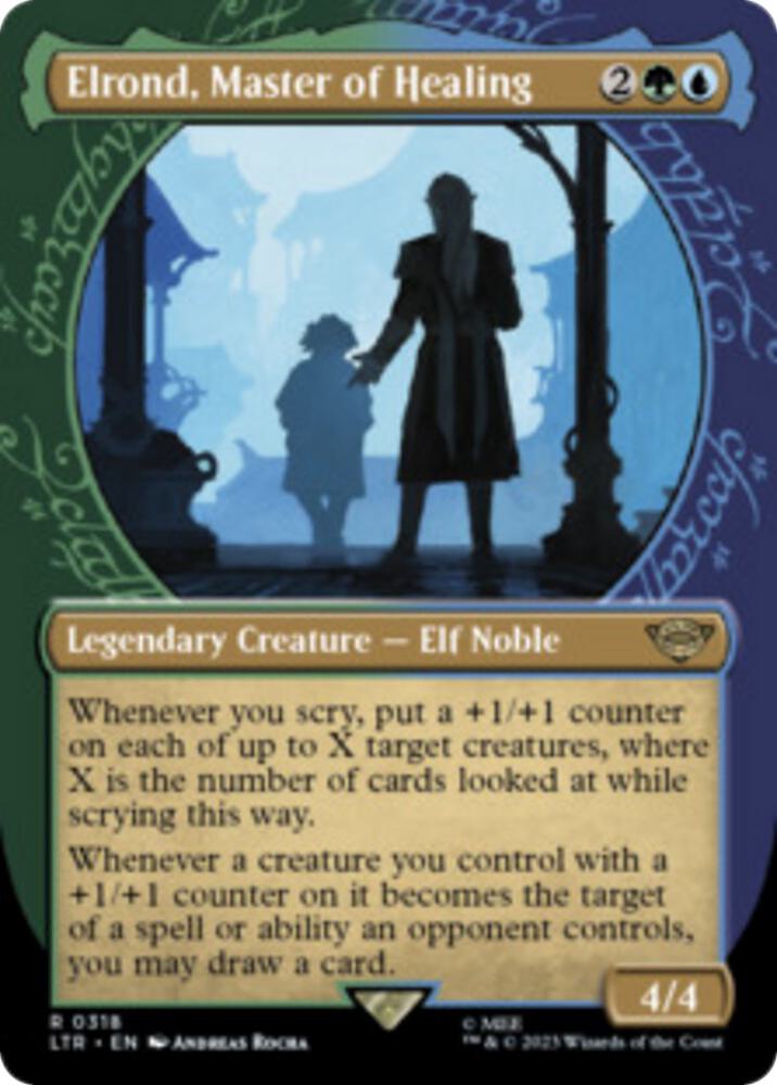 Elrond, Master of Healing 318 (Universes Beyond: The Lord of the Rings: Tales of Middle-earth)  - Showcase