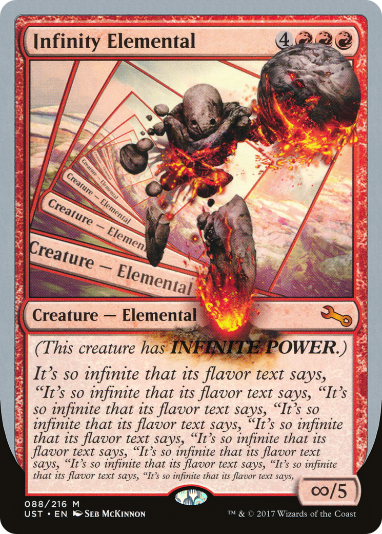 Infinity Elemental [Unstable] Foil