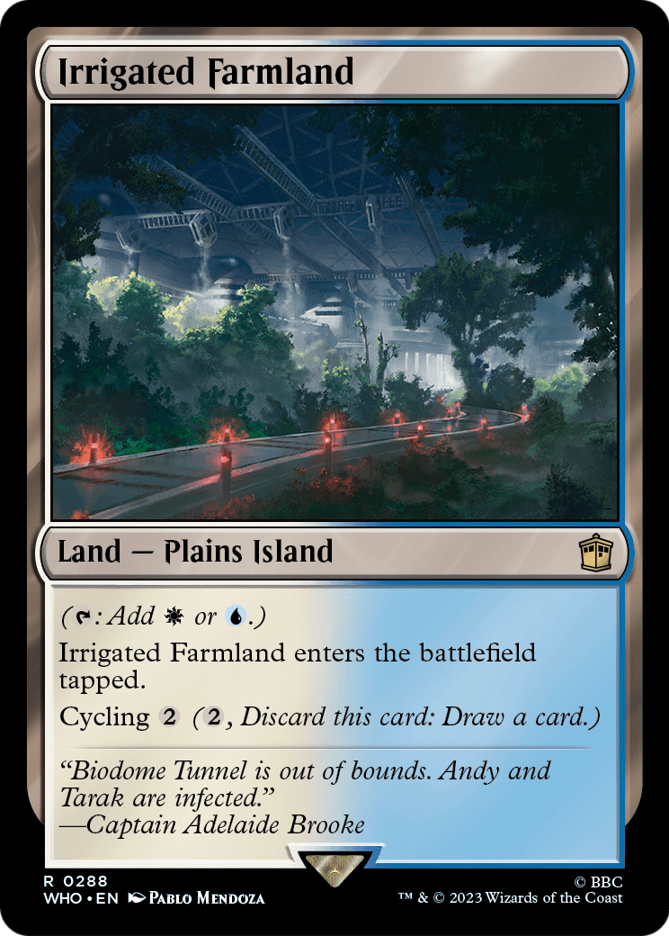 Irrigated Farmland [Doctor Who] Foil