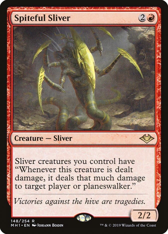 Spiteful Sliver [Modern Horizons] Foil
