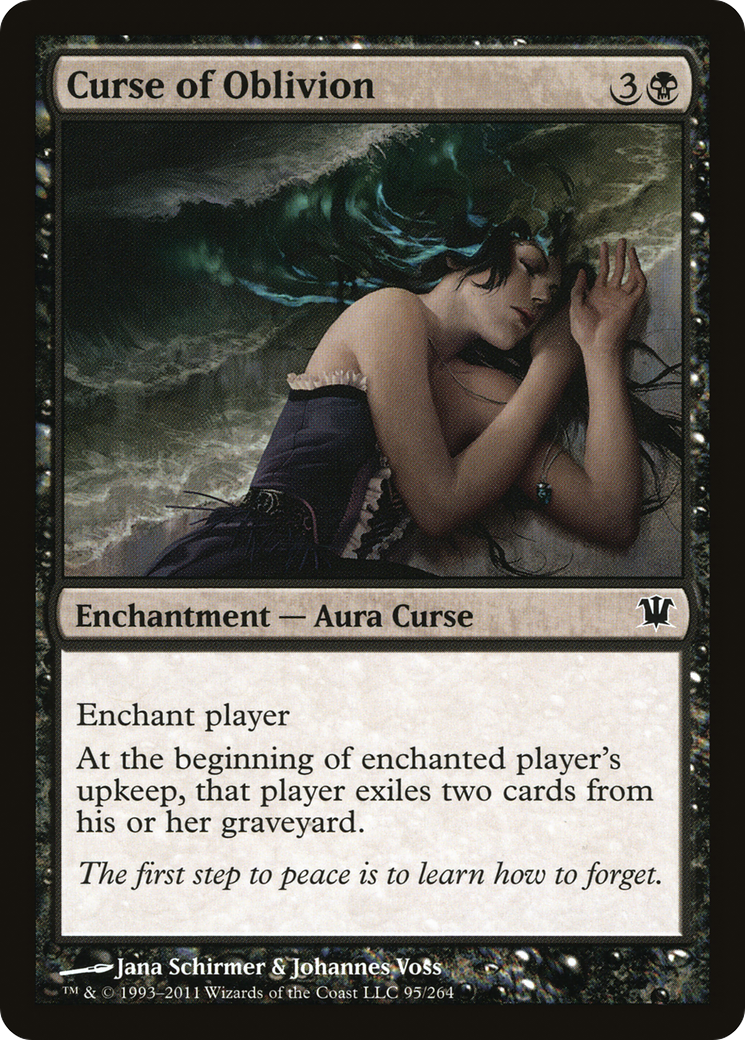 Curse of Oblivion [Innistrad] Foil