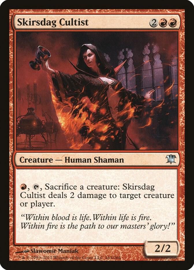 Skirsdag Cultist 163/264 (Innistrad) 