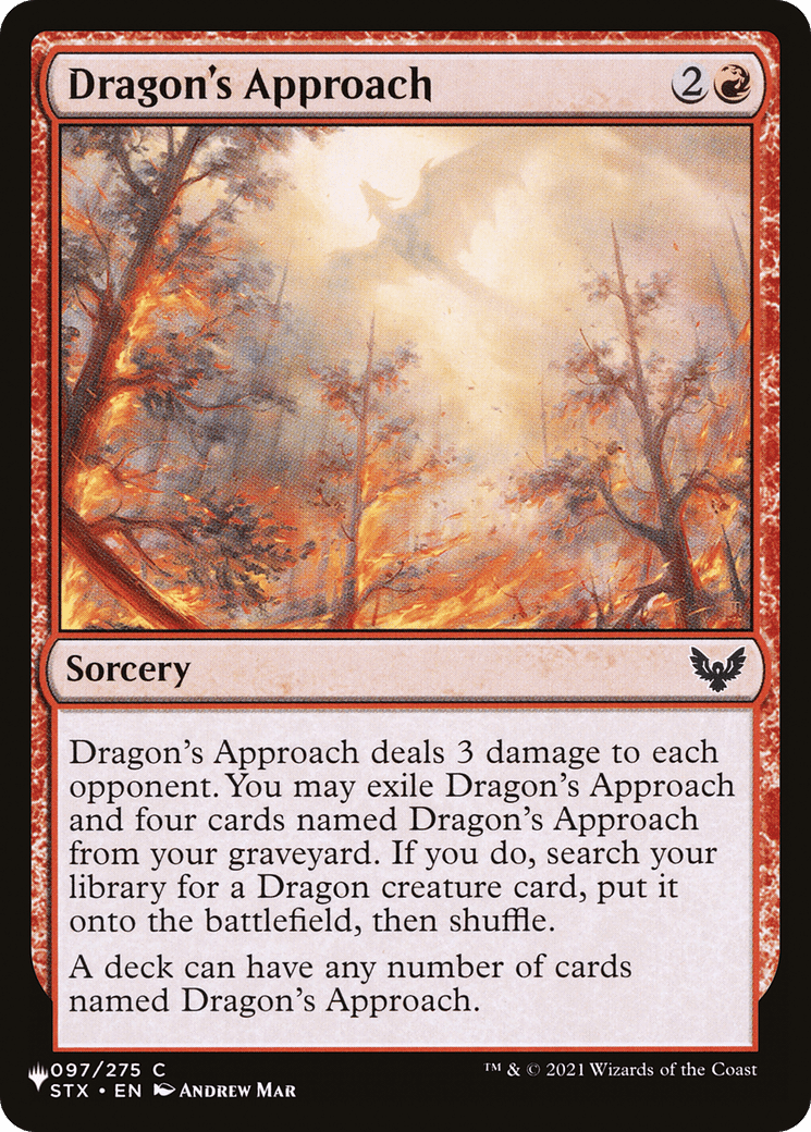 Dragon's Approach |  (STX-97) [The List]