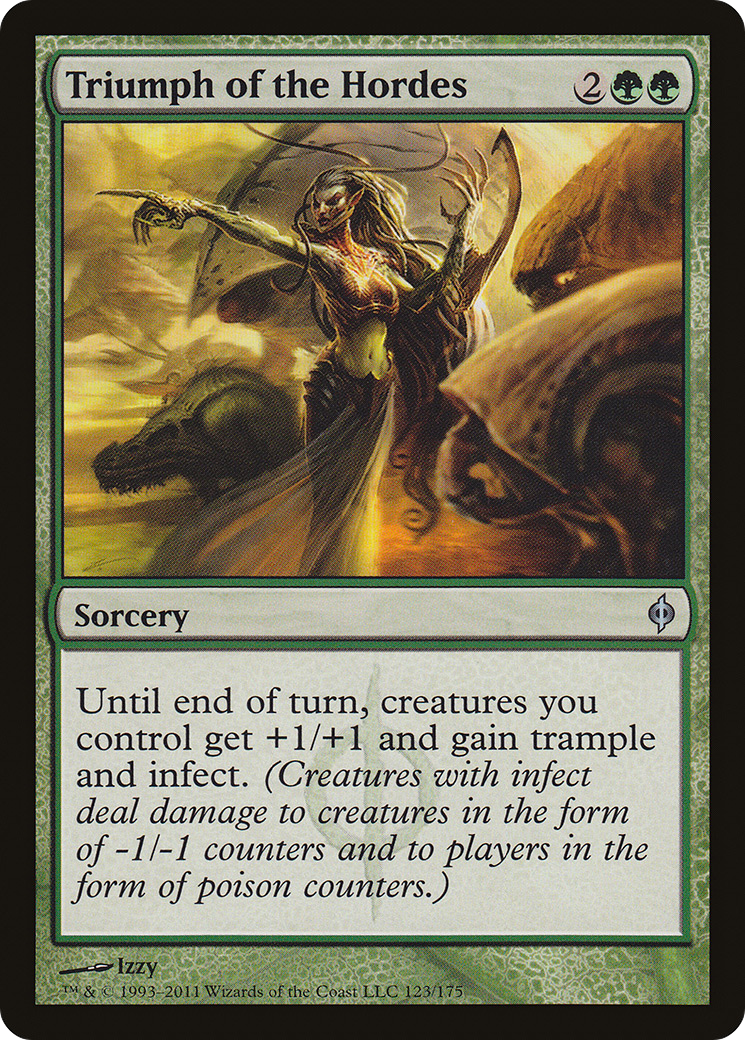 Triumph of the Hordes [New Phyrexia] Foil