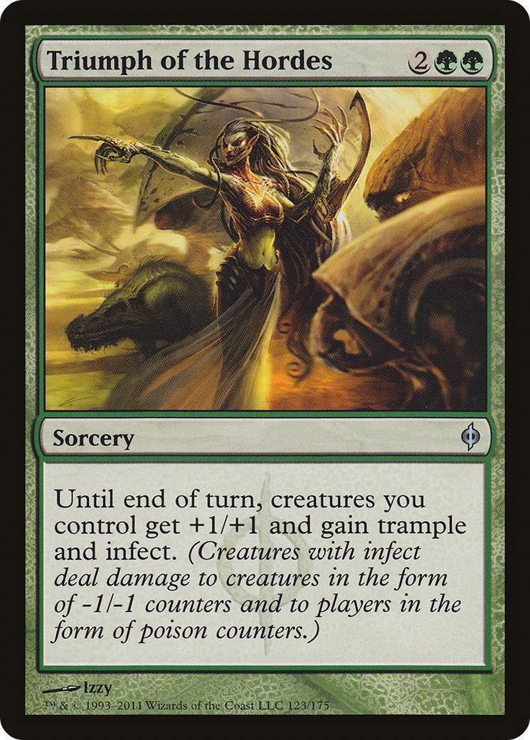 Triumph of the Hordes [New Phyrexia] Foil