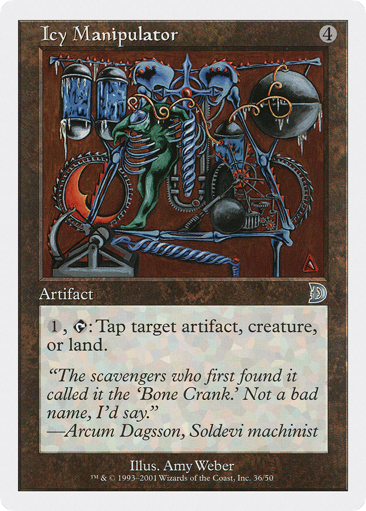 Icy Manipulator |  Foil (036) [Deckmasters]