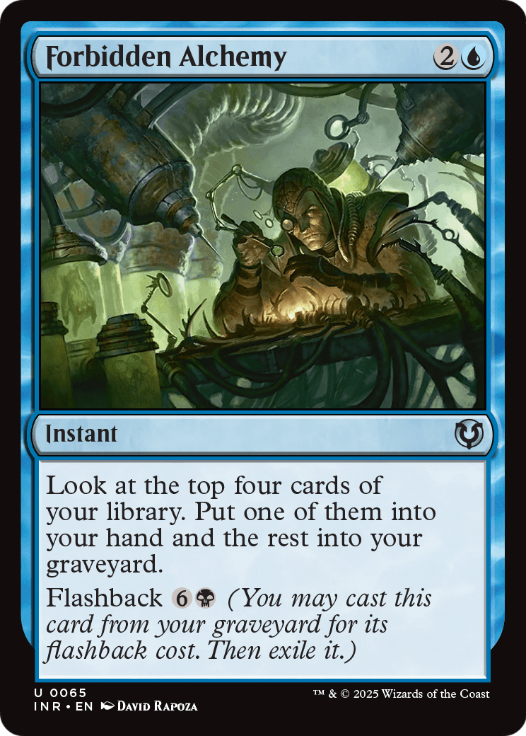 Forbidden Alchemy (-065) [Innistrad Remastered]  Foil