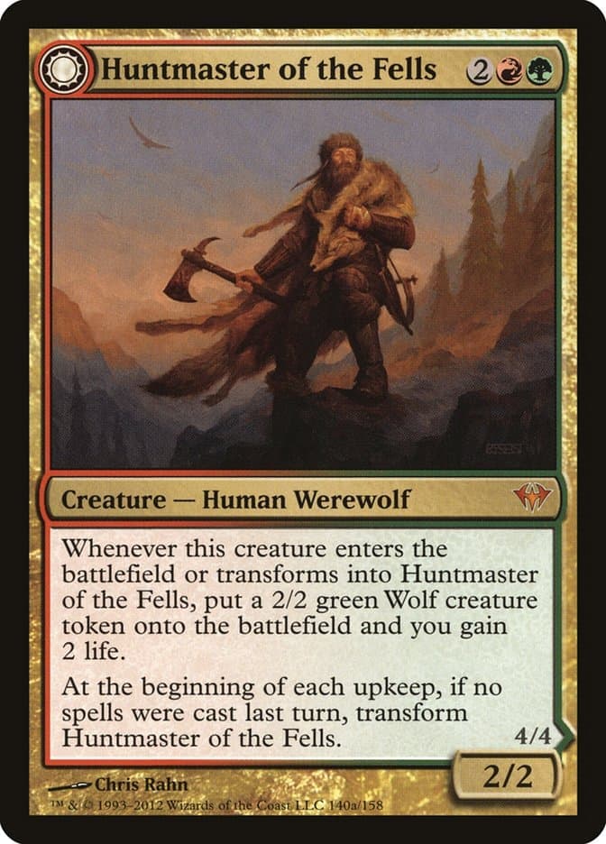Huntmaster of the Fells // Ravager of the Fells [Dark Ascension] Foil