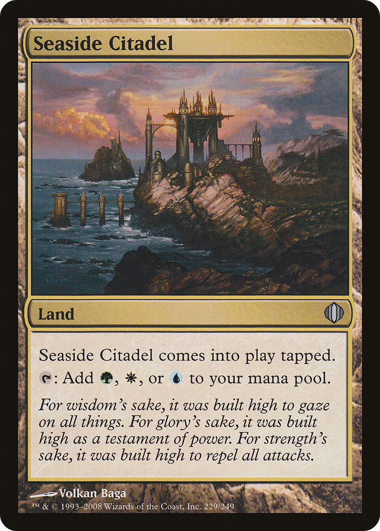 Seaside Citadel [Shards of Alara] Foil