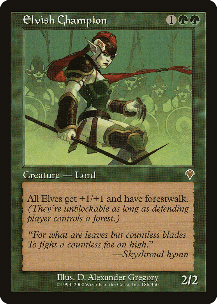 Elvish Champion [Invasion] Foil