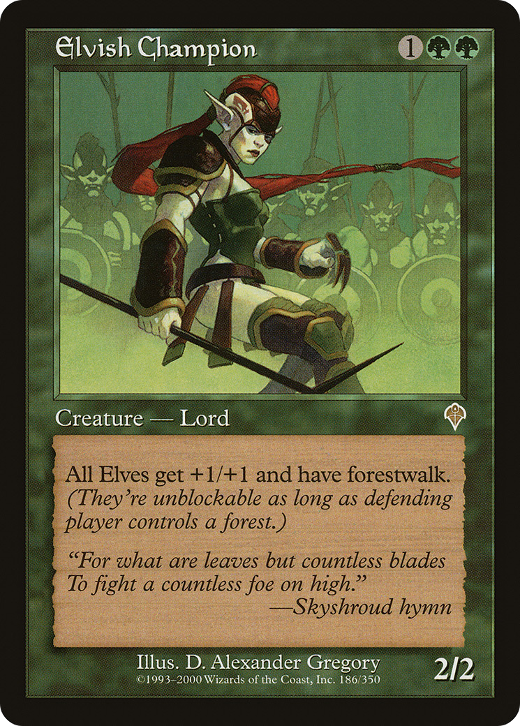 Elvish Champion [Invasion] Foil