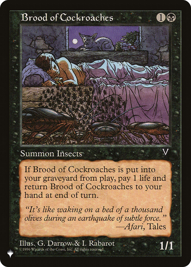 Brood of Cockroaches |  (VIS-53) [The List]