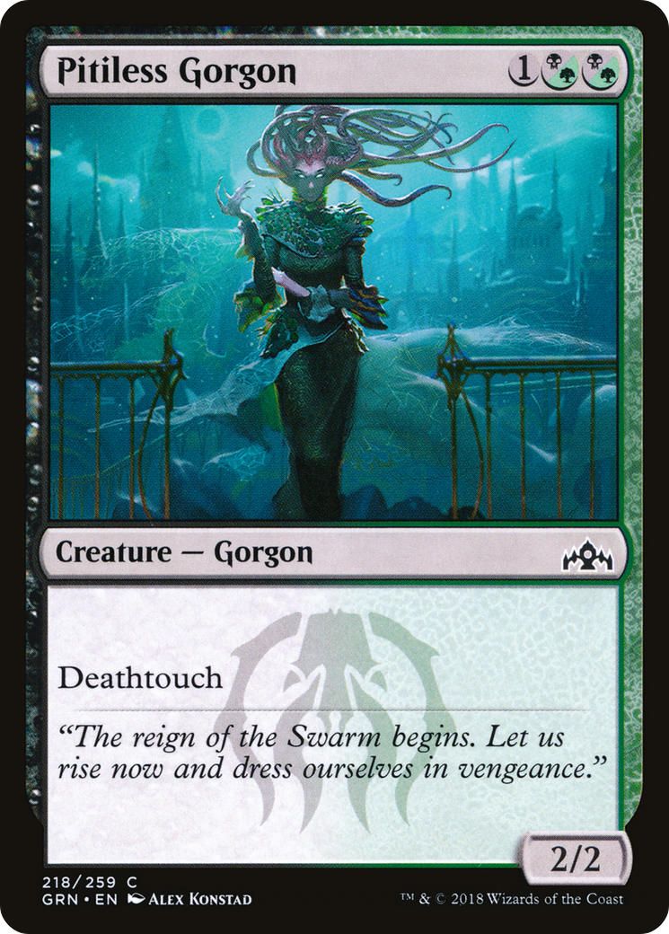 Pitiless Gorgon [Guilds of Ravnica] Foil