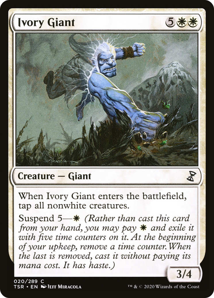 Ivory Giant [Time Spiral Remastered] Foil