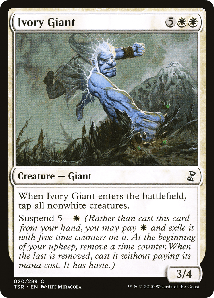 Ivory Giant [Time Spiral Remastered] Foil