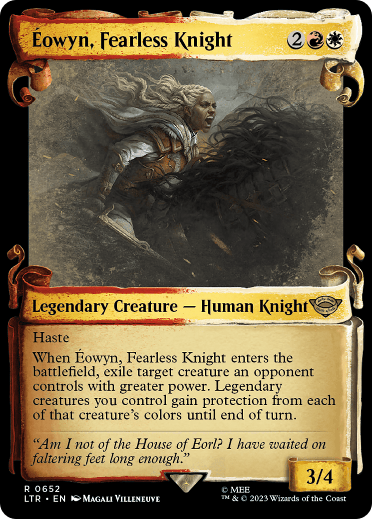 Eowyn, Fearless Knight [The Lord of the Rings: Tales of Middle-Earth Showcase Scrolls] Foil