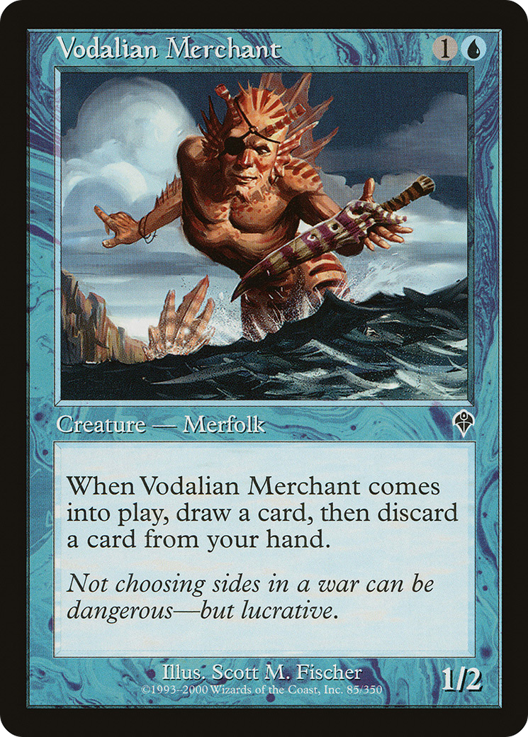 Vodalian Merchant [Invasion] Foil