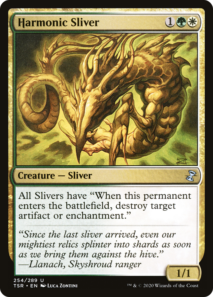 Harmonic Sliver [Time Spiral Remastered] Foil