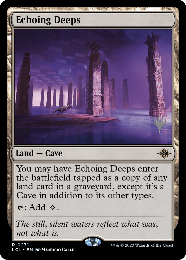 Echoing Deeps (Promo Pack) [The Lost Caverns of Ixalan Promos] Foil