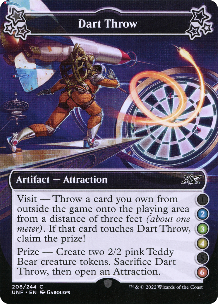 Dart Throw (2-3-4-6) [Unfinity] Foil