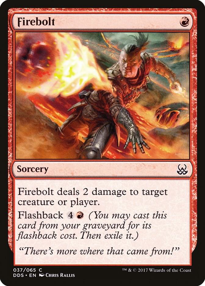 Firebolt 37/65 (Duel Decks: Mind vs. Might) 