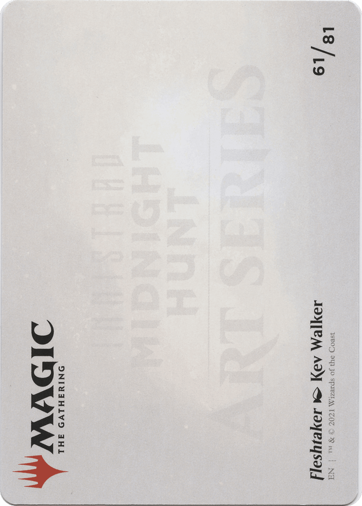 Fleshtaker // Fleshtaker (AMID-061) - Midnight Hunt Art Series (Borderless) Foil