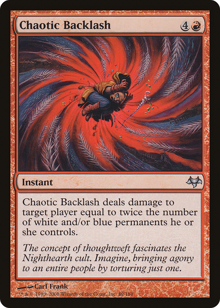 Chaotic Backlash [Eventide] Foil