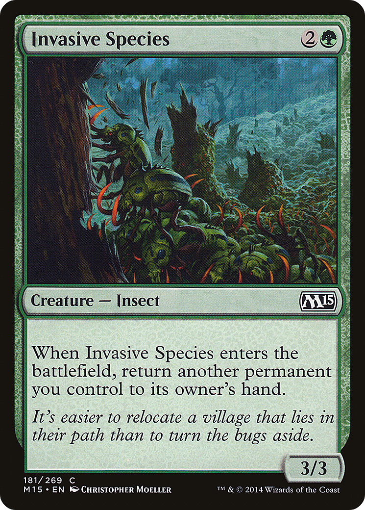 Invasive Species [Magic 2015] Foil