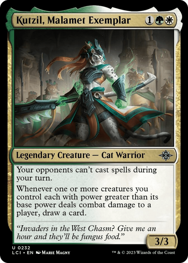 Kutzil, Malamet Exemplar [The Lost Caverns of Ixalan] Foil