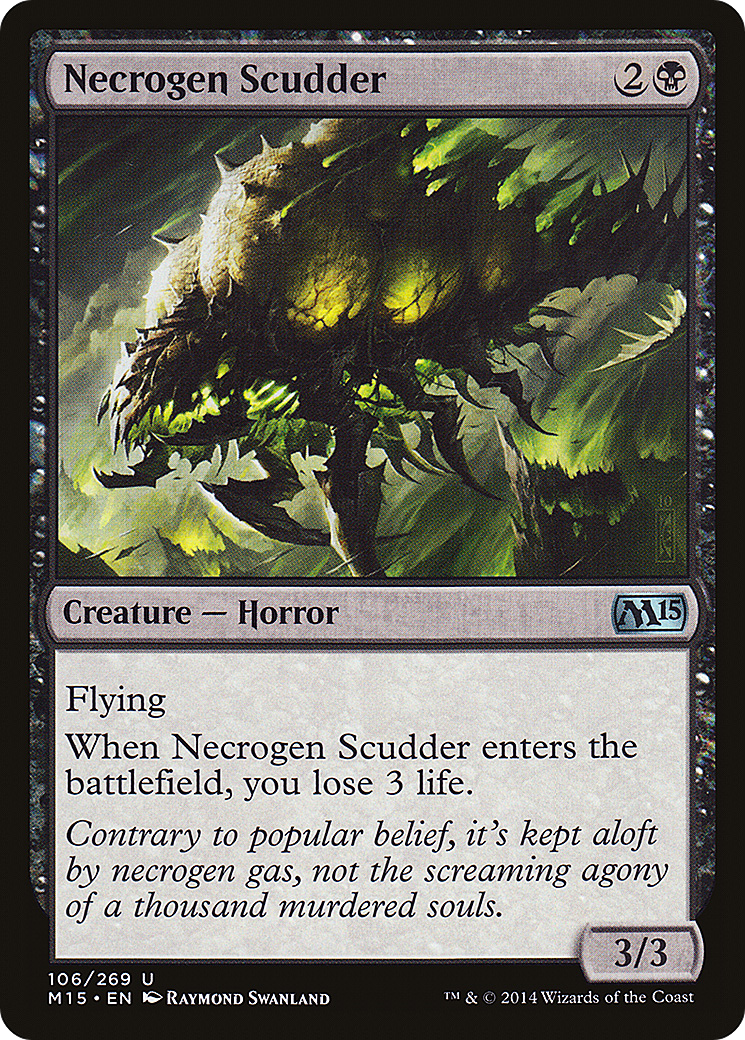 Necrogen Scudder [Magic 2015] Foil