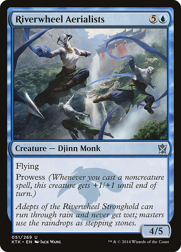 Riverwheel Aerialists [Khans of Tarkir] Foil