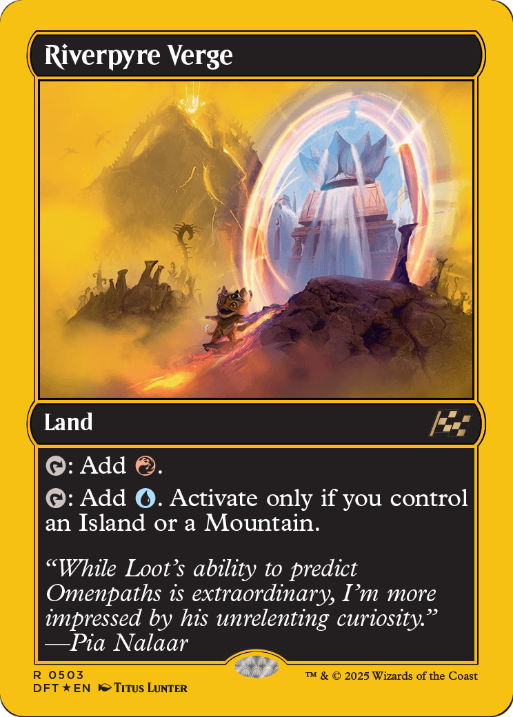 Riverpyre Verge |  Foil (503) [Aetherdrift]
