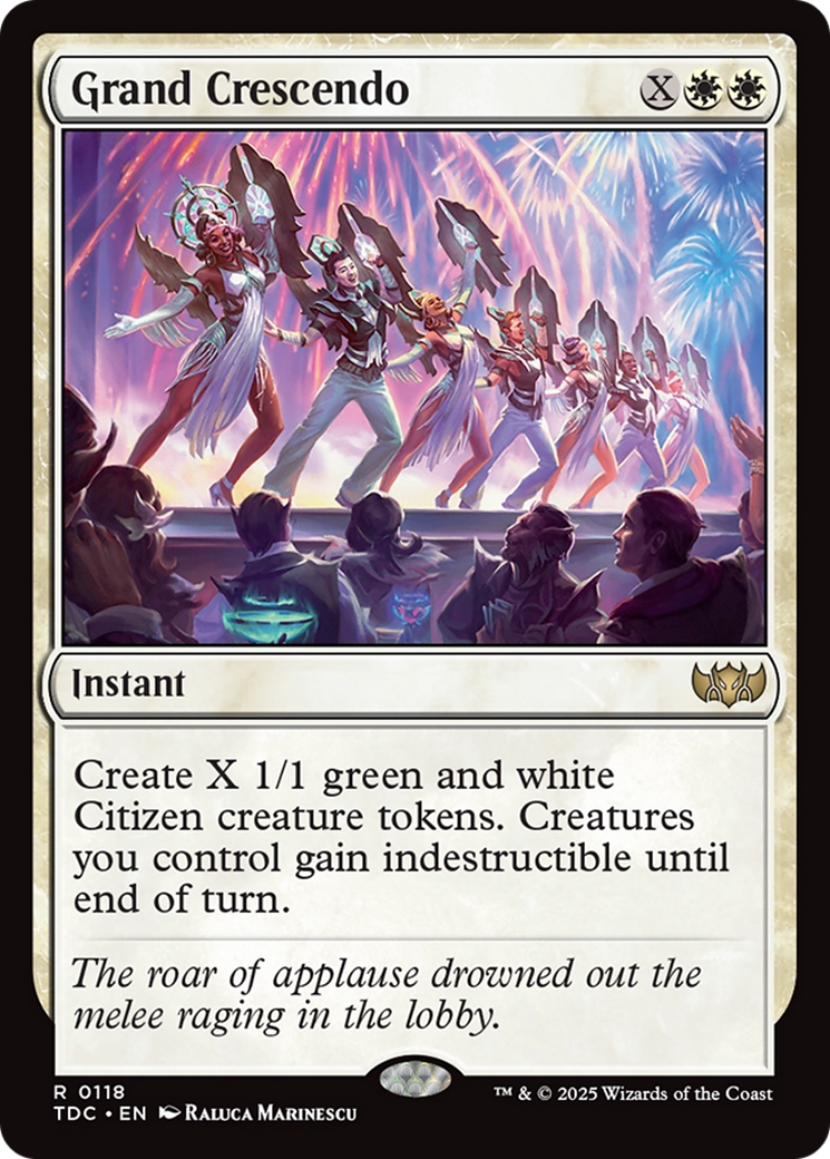 Grand Crescendo (118) [Commander: Tarkir: Dragonstorm]