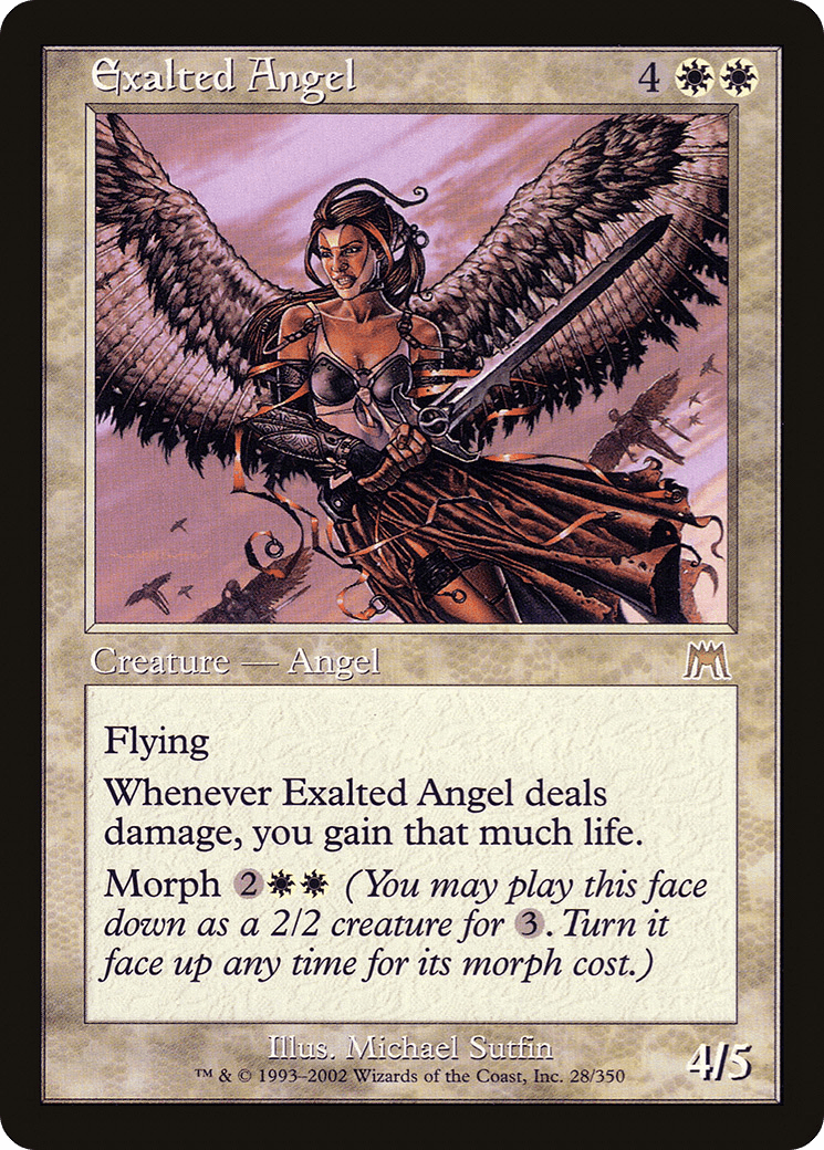 Exalted Angel [Onslaught] Foil