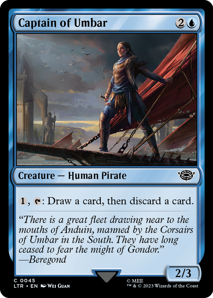 Captain of Umbar [The Lord of the Rings: Tales of Middle-Earth] Foil