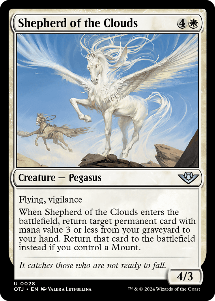 Shepherd of the Clouds [Outlaws of Thunder Junction] Foil