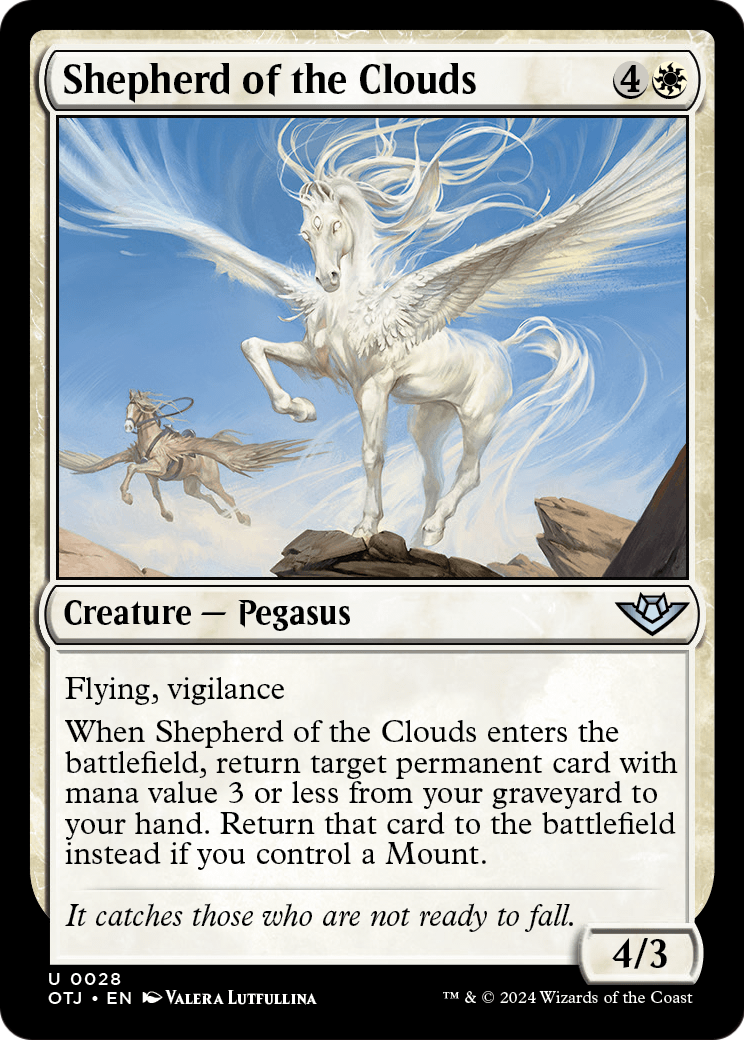 Shepherd of the Clouds [Outlaws of Thunder Junction] Foil
