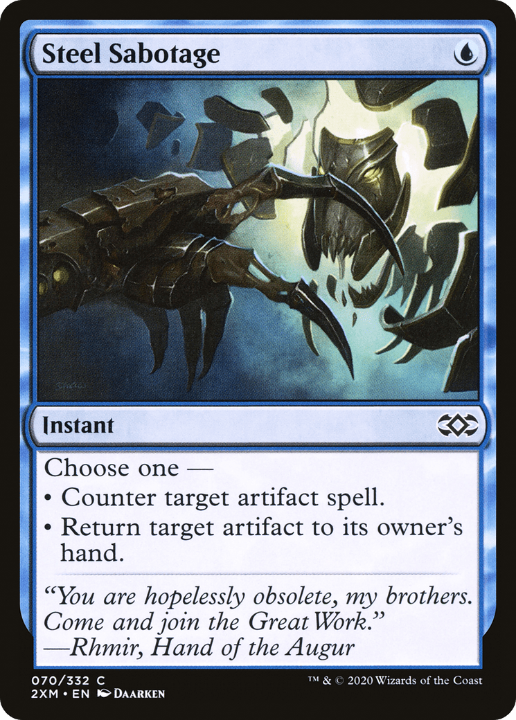 Steel Sabotage [Double Masters] Foil