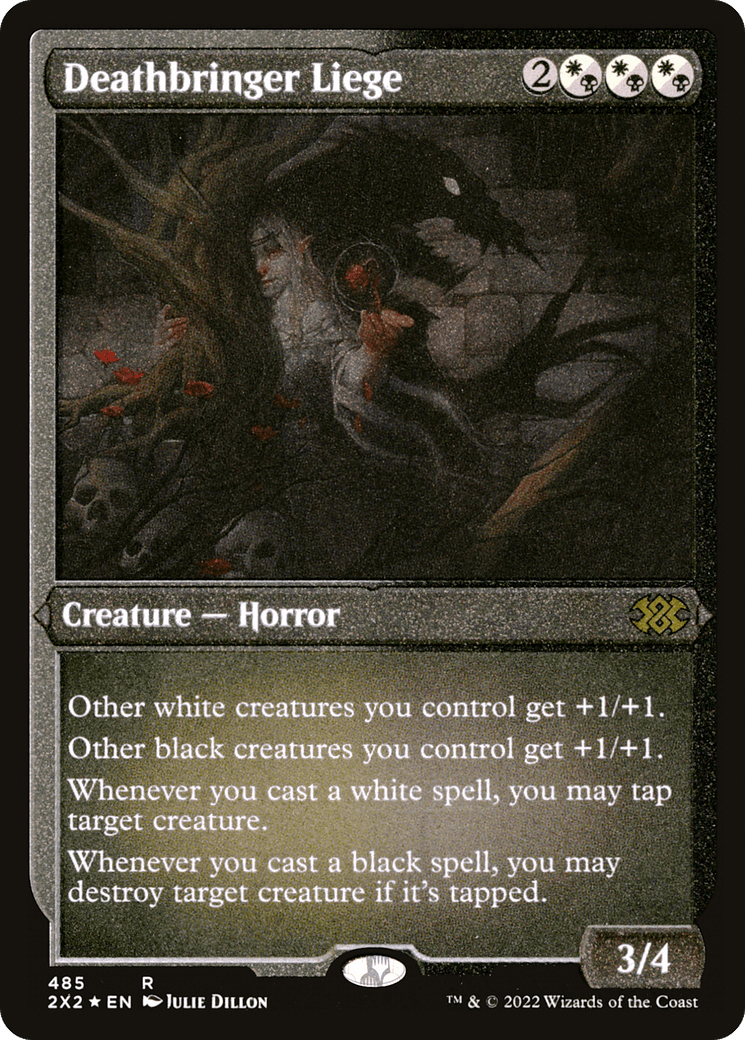 Deathbringer Liege |  Foil (485) [Double Masters 2022]