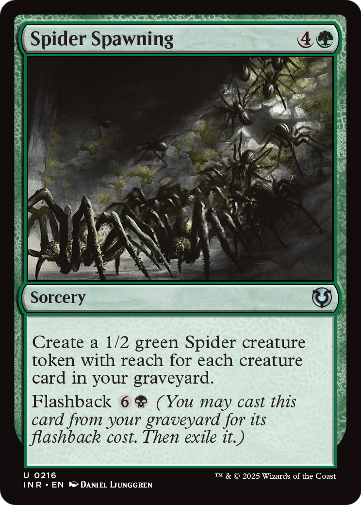 Spider Spawning (-216) [Innistrad Remastered]