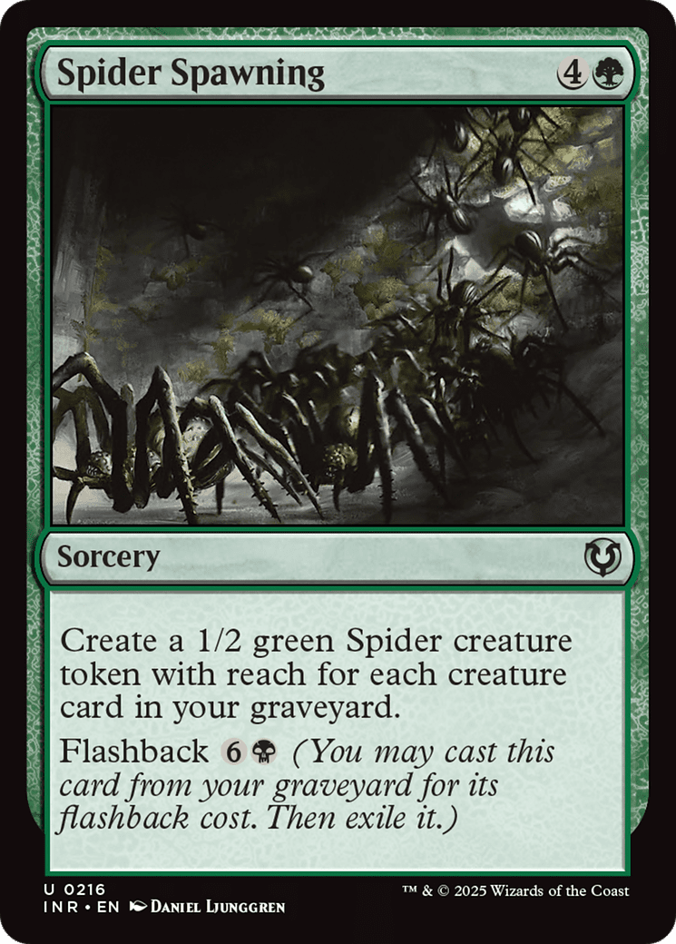 Spider Spawning (-216) [Innistrad Remastered]  Foil